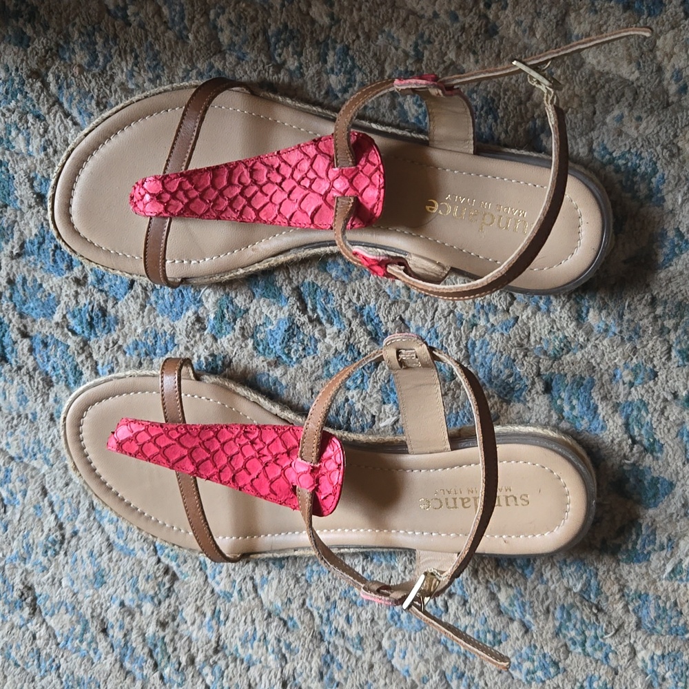 Sundance sandals, size 40, barely worn